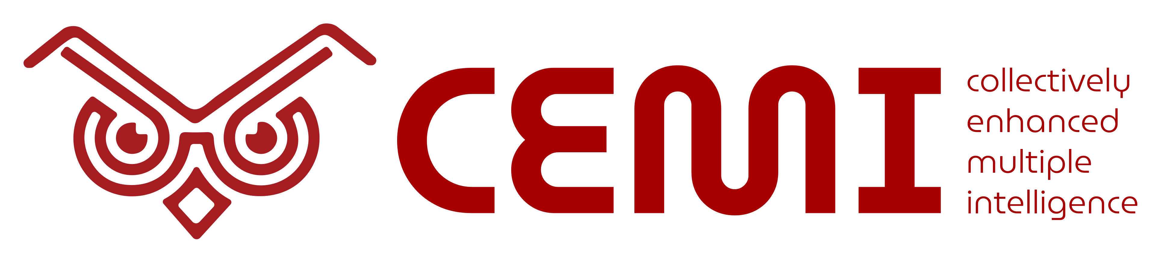 Búlago + wordmark CEMI con lema lateral (ancho)